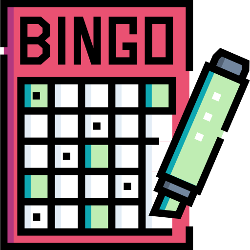 red bingo table